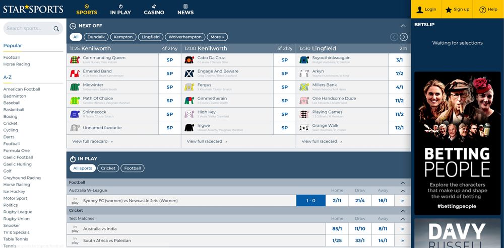 starsports bet design review